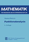 E-Book (pdf) Funktionalanalysis von Alfred Göpfert, Thomas Riedrich