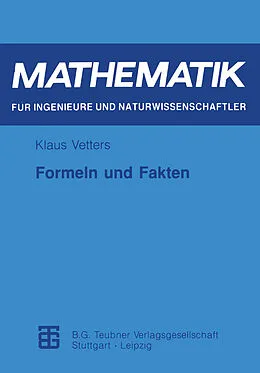 E-Book (pdf) Formeln und Fakten von Klaus Vetters