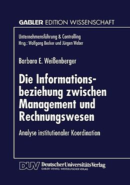 E-Book (pdf) Die Informationsbeziehung zwischen Management und Rechnungswesen von 