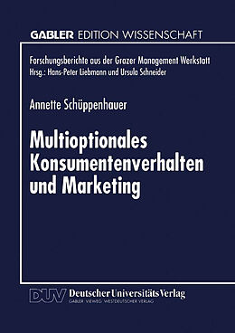 E-Book (pdf) Multioptionales Konsumentenverhalten und Marketing von 