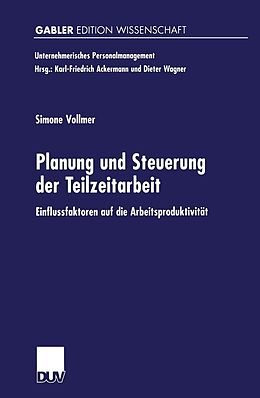 E-Book (pdf) Planung und Steuerung der Teilzeitarbeit von Simone Vollmer