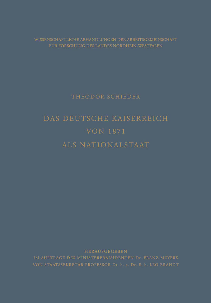 Das Deutsche Kaiserreich von 1871 als Nationalstaat