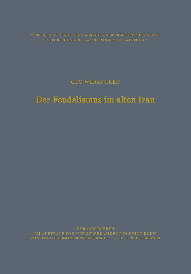 Der Feudalismus im alten Iran
