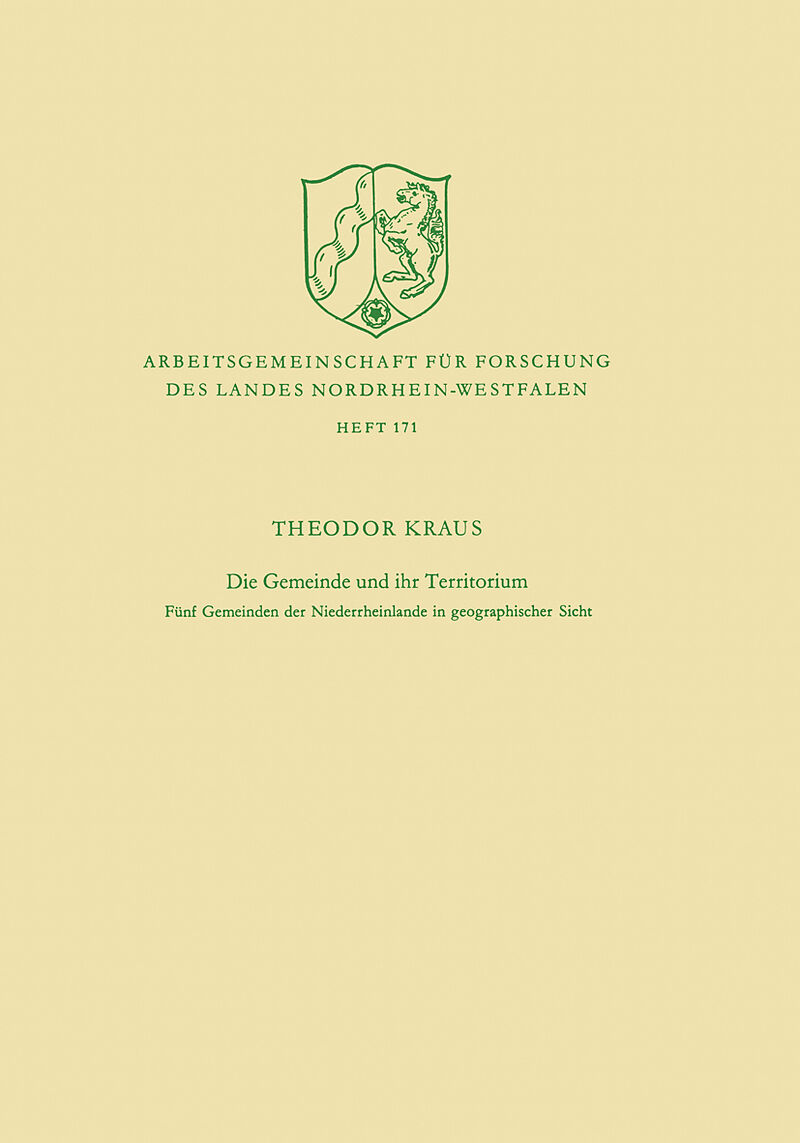 Die Gemeinde und ihr Territorium