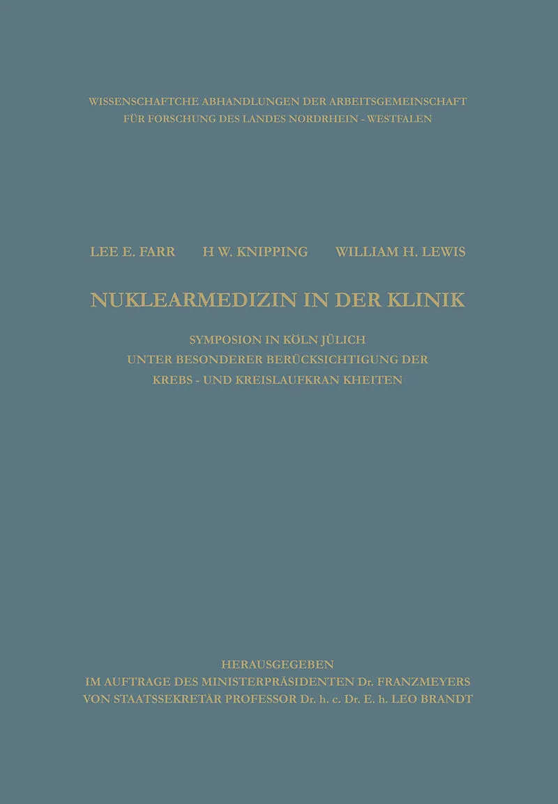 Clinical Aspects of Nuclear Medicine / Nuklearmedizin in der Klinik
