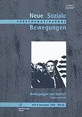 E-Book (pdf) Forschungsjournal Neue Soziale Bewegungen von Ansgar Klein, Hans-Josef Legrand, Thomas Leif