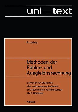 E-Book (pdf) Methoden der Fehler- und Ausgleichsrechnung von Rudolf Ludwig