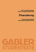 E-Book (pdf) Finanzierung von Ulrich Dornieden, Friedrich-Wilhelm May