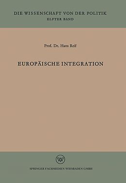 E-Book (pdf) Europäische Integration von Hans Reif