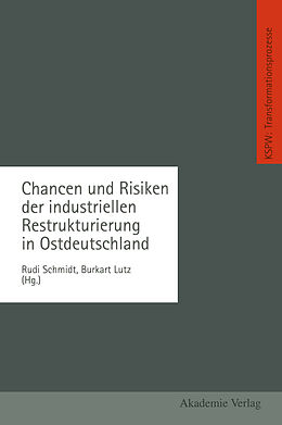 Kartonierter Einband Chancen und Risiken der industriellen Restrukturierung in Ostdeutschland von Rudi Schmidt, Burkart Lutz