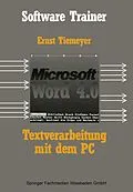E-Book (pdf) Textverarbeitung mit Microsoft Word 4.0 auf dem PC von Ernst Tiemeyer