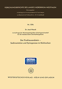 E-Book (pdf) Der Finefrausandstein  Sedimentation und Epirogenese im Ruhrkarbon von Axel Wendt