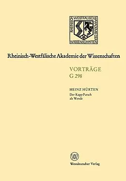 E-Book (pdf) Der Kapp-Putsch als Wende von Heinz Hürten