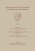 E-Book (pdf) Arbeitsgemeinschaft für Forschung des Landes Nordrhein-Wesfalen von Friedrich Seewald