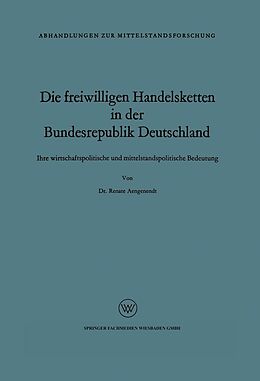 E-Book (pdf) Die freiwilligen Handelsketten in der Bundesrepublik Deutschland von Renate Aengenendt