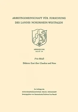 E-Book (pdf) Diderots Essai über Claudius und Nero von Fritz Schalk
