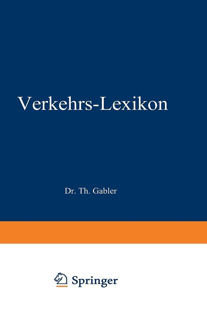 Dr. Gablers Verkehrs-Lexikon