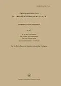 E-Book (pdf) Der ländliche Raum als Standort industrieller Fertigung von Friedrich Riemann