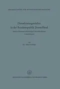 E-Book (pdf) Dienstleistungsmärkte in der Bundesrepublik Deutschland von Alfred Schüller