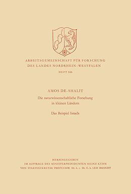 E-Book (pdf) Die naturwissenschaftliche Forschung in kleinen Ländern von Amos De-Shalit