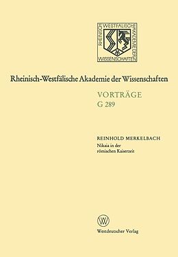 E-Book (pdf) Nikaia in der römischen Kaiserzeit von Reinhold Merkelbach