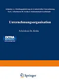 E-Book (pdf) Unternehmungsorganisation von Worringer Ulrich
