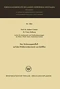 E-Book (pdf) Der Strömungseinfluß auf den Wellenwiderstand von Schiffen von Hubert Cremer