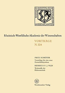 E-Book (pdf) Vorschläge für eine neue Fernsehbildsynthese von Fritz Schröter