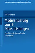 E-Book (pdf) Modularisierung von IT-Dienstleistungen von Tilo Böhmann