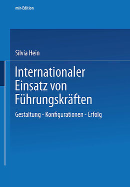 E-Book (pdf) Internationaler Einsatz von Führungskräften von Silvia Hein