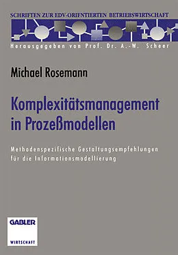 E-Book (pdf) Komplexitätsmanagement in Prozeßmodellen von Michael Rosemann