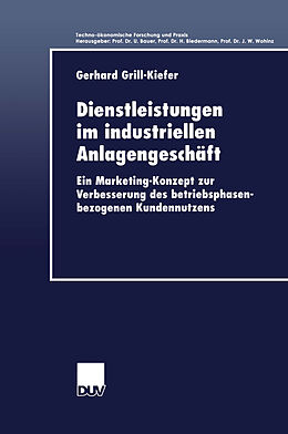 E-Book (pdf) Dienstleistungen im industriellen Anlagengeschäft von Gerhard Grill-Kiefer