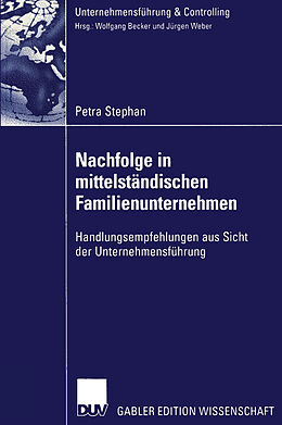 E-Book (pdf) Nachfolge in mittelständischen Familienunternehmen von Petra Stephan