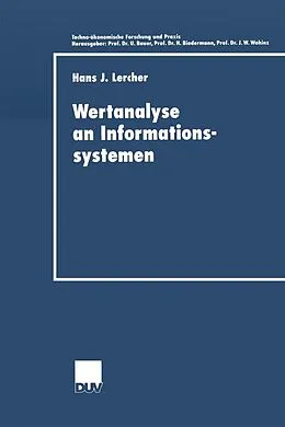 E-Book (pdf) Wertanalyse an Informationssystemen von Hans J. Lercher