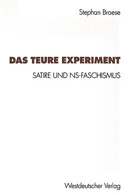 E-Book (pdf) Das teure Experiment von Stephan Braese