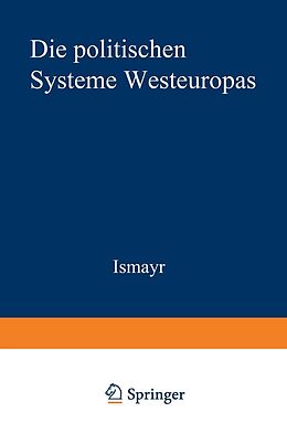 E-Book (pdf) Die politischen Systeme Westeuropas von 