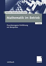 E-Book (pdf) Mathematik im Betrieb von Heinrich Holland, Doris Holland