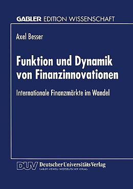 E-Book (pdf) Funktion und Dynamik von Finanzinnovationen von 
