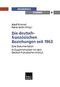 E-Book (pdf) Die deutsch-französischen Beziehungen seit 1963 von 