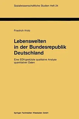 E-Book (pdf) Lebenswelten in der Bundesrepublik Deutschland von Friedrich Krotz