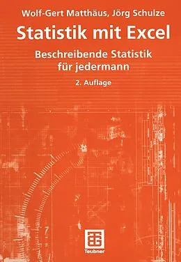 E-Book (pdf) Statistik mit Excel von Wolf-Gert Matthäus, Jörg Schulze