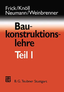 E-Book (pdf) Baukonstruktionslehre von O. Frick, Kerstin Knöll, Dietrich Neumann