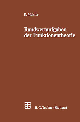 E-Book (pdf) Randwertaufgaben der Funktionentheorie von 