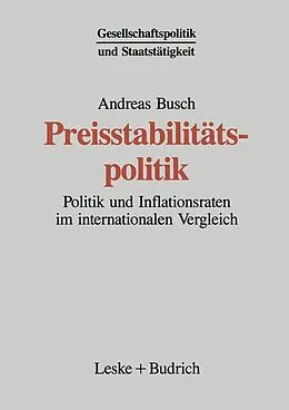 E-Book (pdf) Preisstabilitätspolitik von Andreas Busch