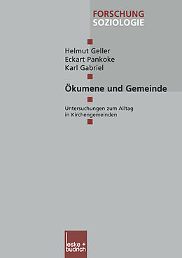 Kartonierter Einband Ökumene und Gemeinde von Helmut Geller