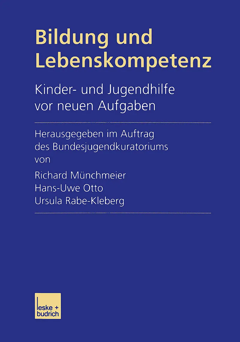 Bildung und Lebenskompetenz