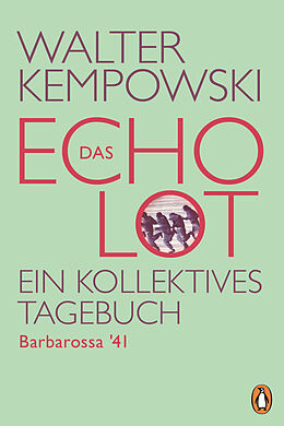 Kartonierter Einband Das Echolot - Barbarossa '41 von Walter Kempowski