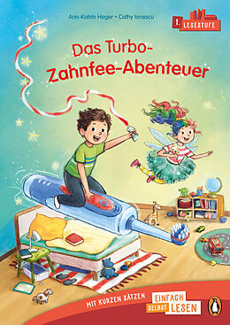 Fester Einband Penguin JUNIOR  Einfach selbst lesen: Das Turbo-Zahnfee-Abenteuer (Lesestufe 1) von Ann-Katrin Heger