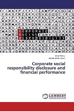 Kartonierter Einband Corporate social responsibility disclosure and financial performance von Umar Salisu, Jamilu Umar Lawan