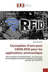 Couverture cartonnée Conception d'une puce CMOS-RFID pour les applications aéronautique de Hatim Ameziane